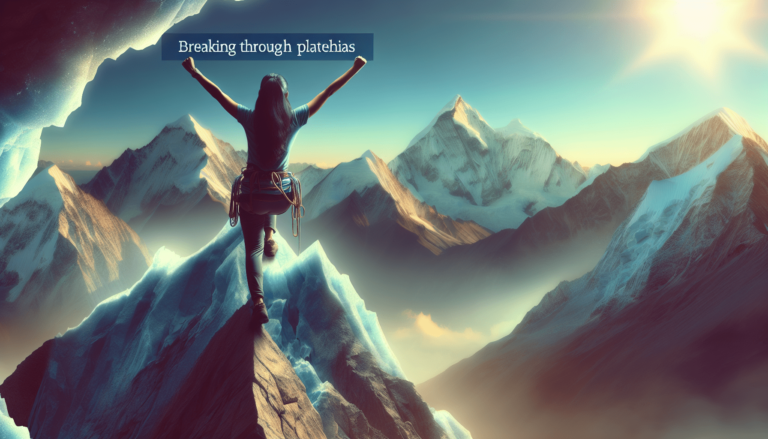 Breaking Through Plateaus