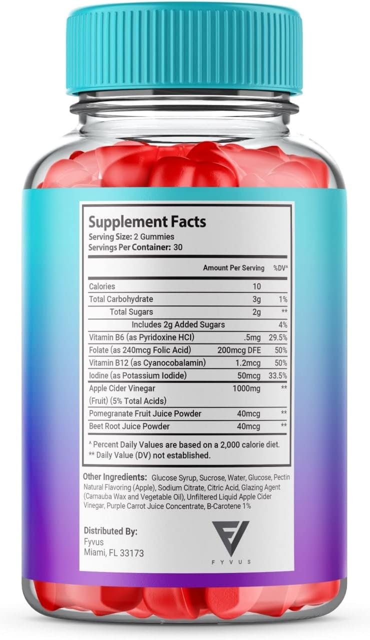 Keto ACV Gummies Advanced Weight Loss Belly Fat - ACV Keto Diet Apple Cider Vinegar 1000MG Vitamin Vegan Supplement, Keto+ ACV Detox Cleanse Formula Women for Men Works Fast (60 Gummies)