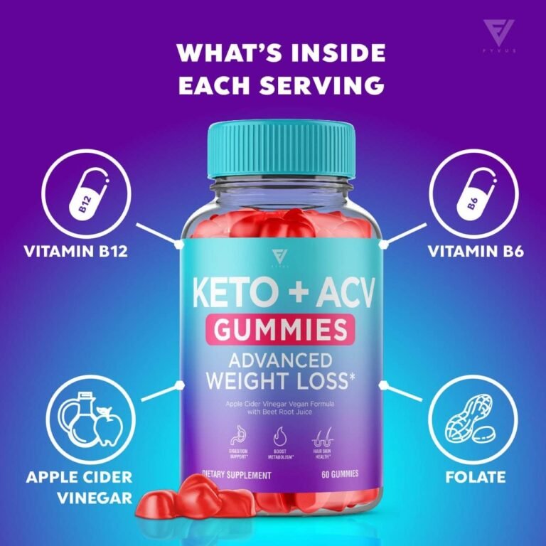 Keto ACV Gummies Weight Loss Review