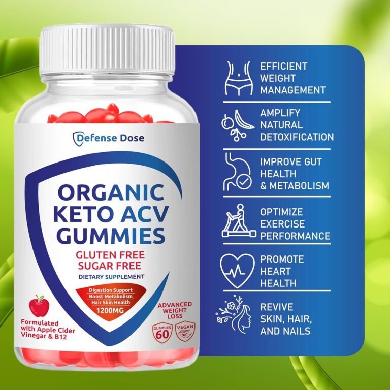 Organic Keto ACV Gummy Advanced Weight Loss Review