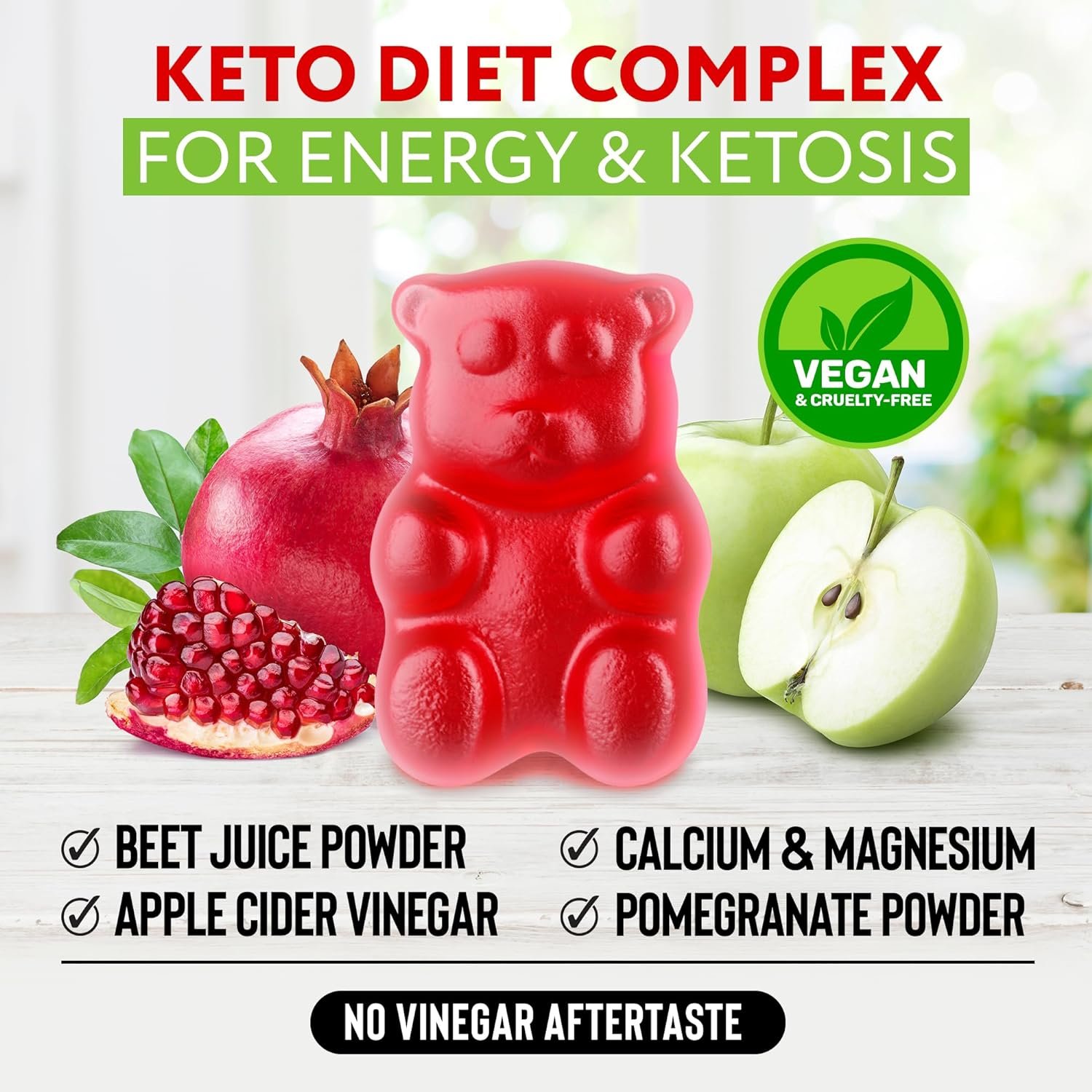 Keto ACV Gummies 1500 mg - ACV Keto Gummies for Weight Loss  Detox - Vegan Apple Cider Vinegar Gummies for Ketosis, Metabolism  Energy - AC Keto, 60 Gummies