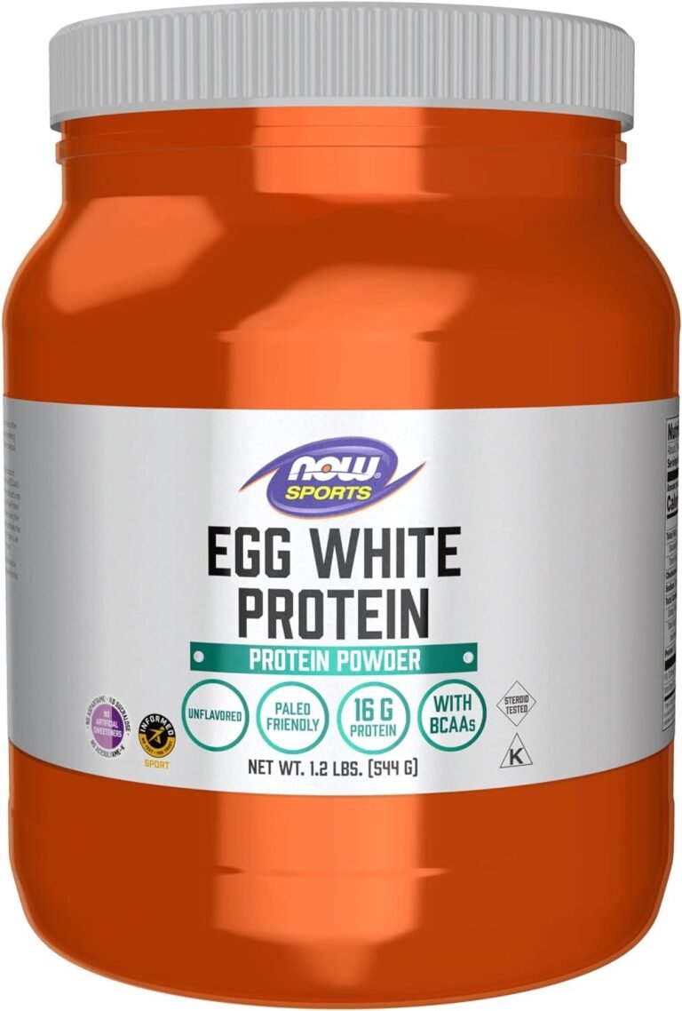 NOW Sports Egg White Protein Review