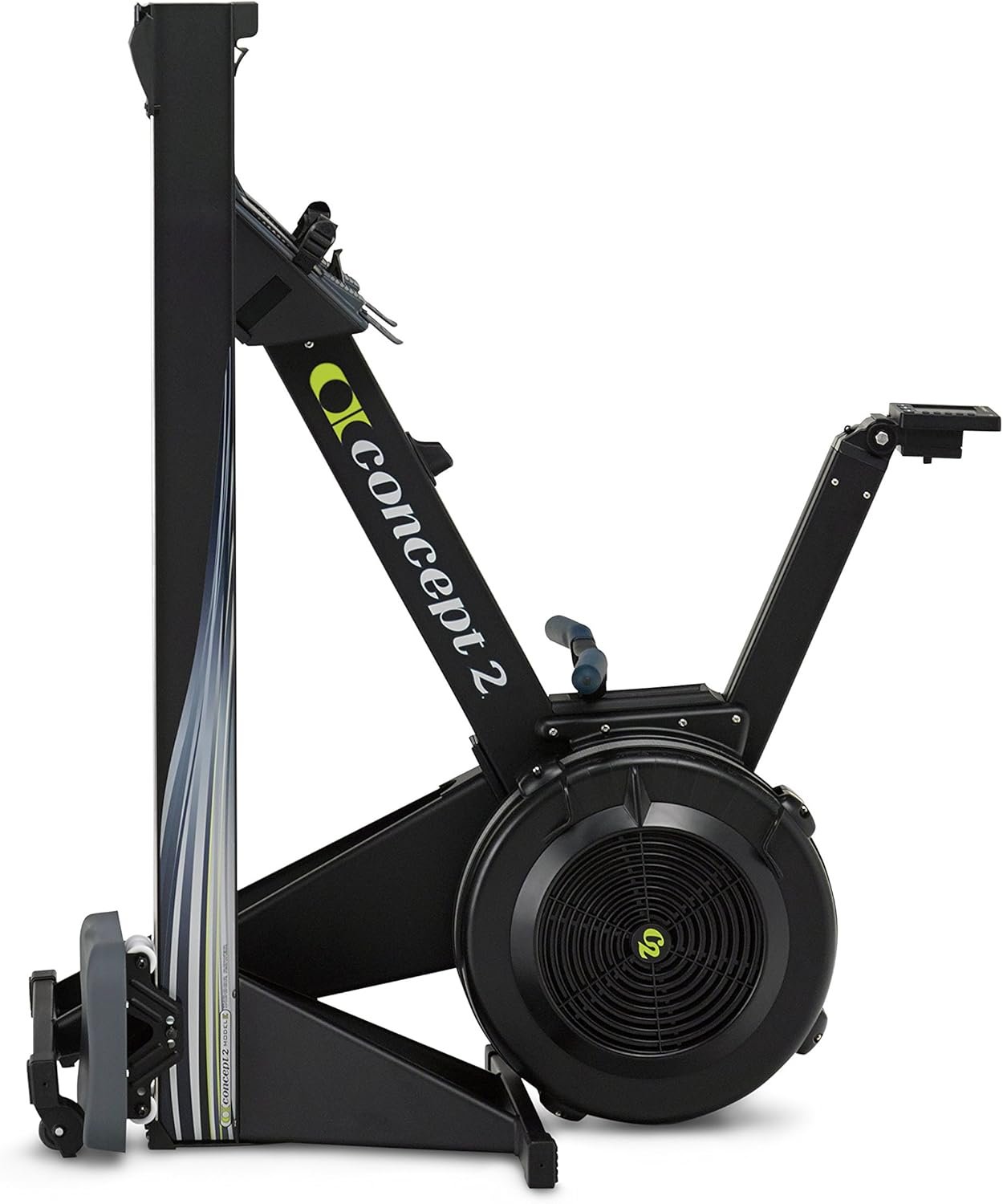 Concept2 RowErg Indoor Rowing Machine with Tall Legs - PM5 Monitor, Device Holder, Adjustable Air Resistance, Easy Storage