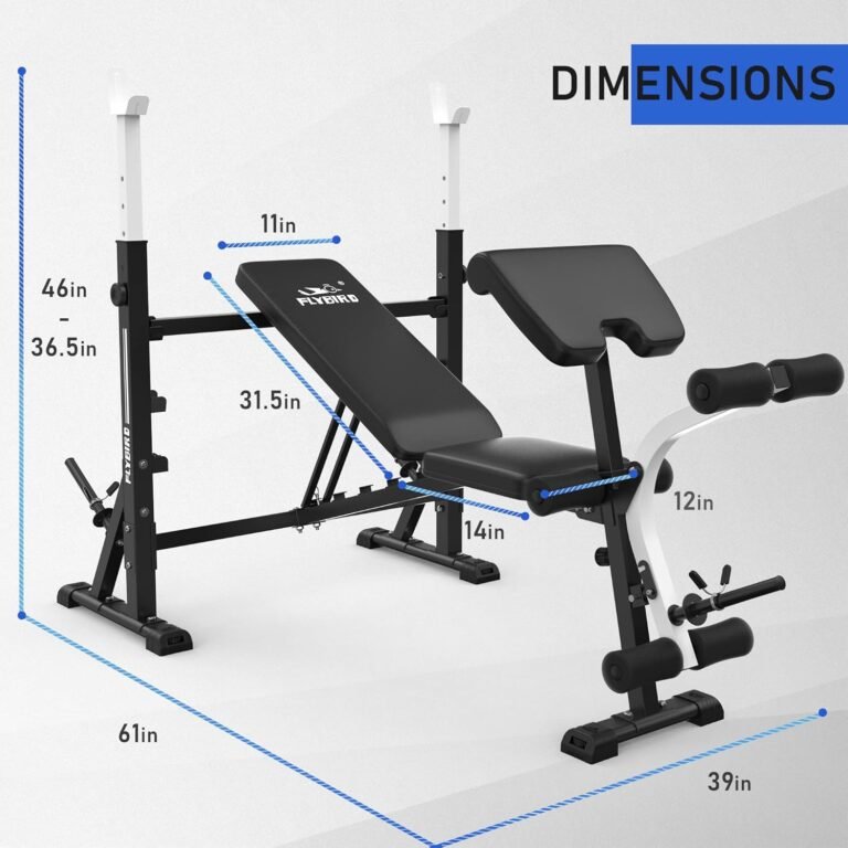 FLYBIRD Olympic Weight Bench Review