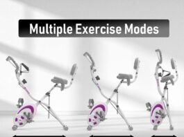 Leikefitness Folding Stationary Bike Review