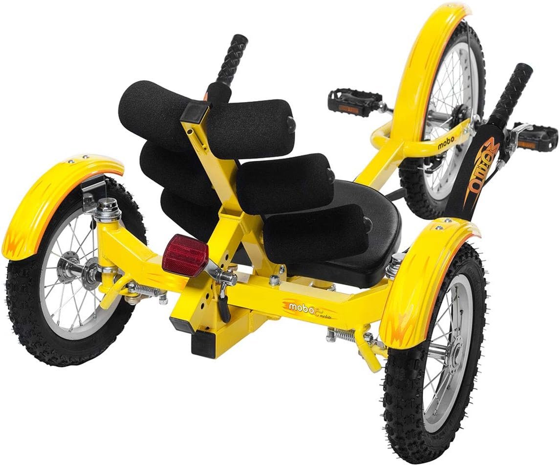 Mobo Mobito Kids 3-Wheel Bike. Recumbent Trike. Childs Cruiser Tricycle