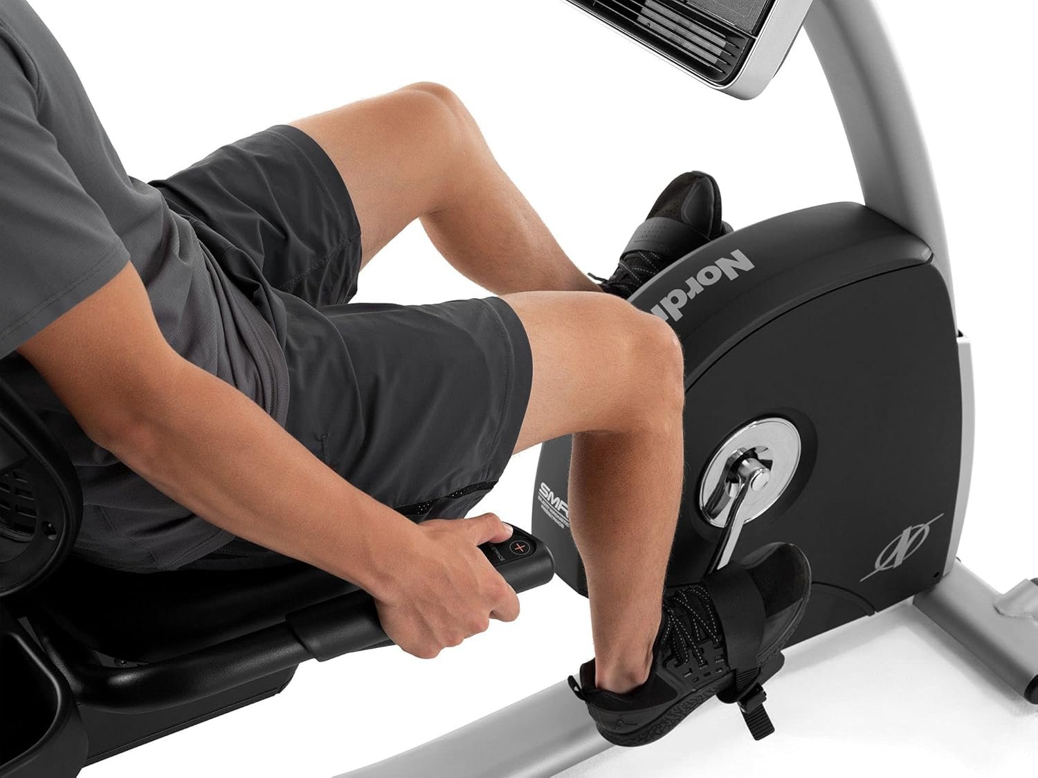 NordicTrack Commercial Series R35; iFIT-Enabled Recumbent Exercise Bike with 14” Touchscreen