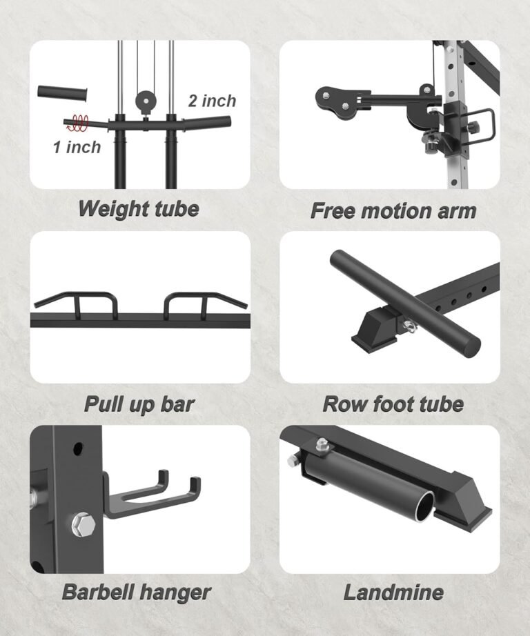 Power Cage with LAT Pulldown Cable Crossover Review