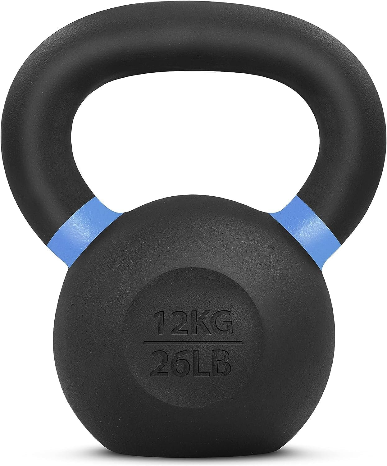 Yes4All Kettlebell Weights Cast Iron/Kettlebells Powder Coated - Strength Training, Home Gym, Full-body Exercises