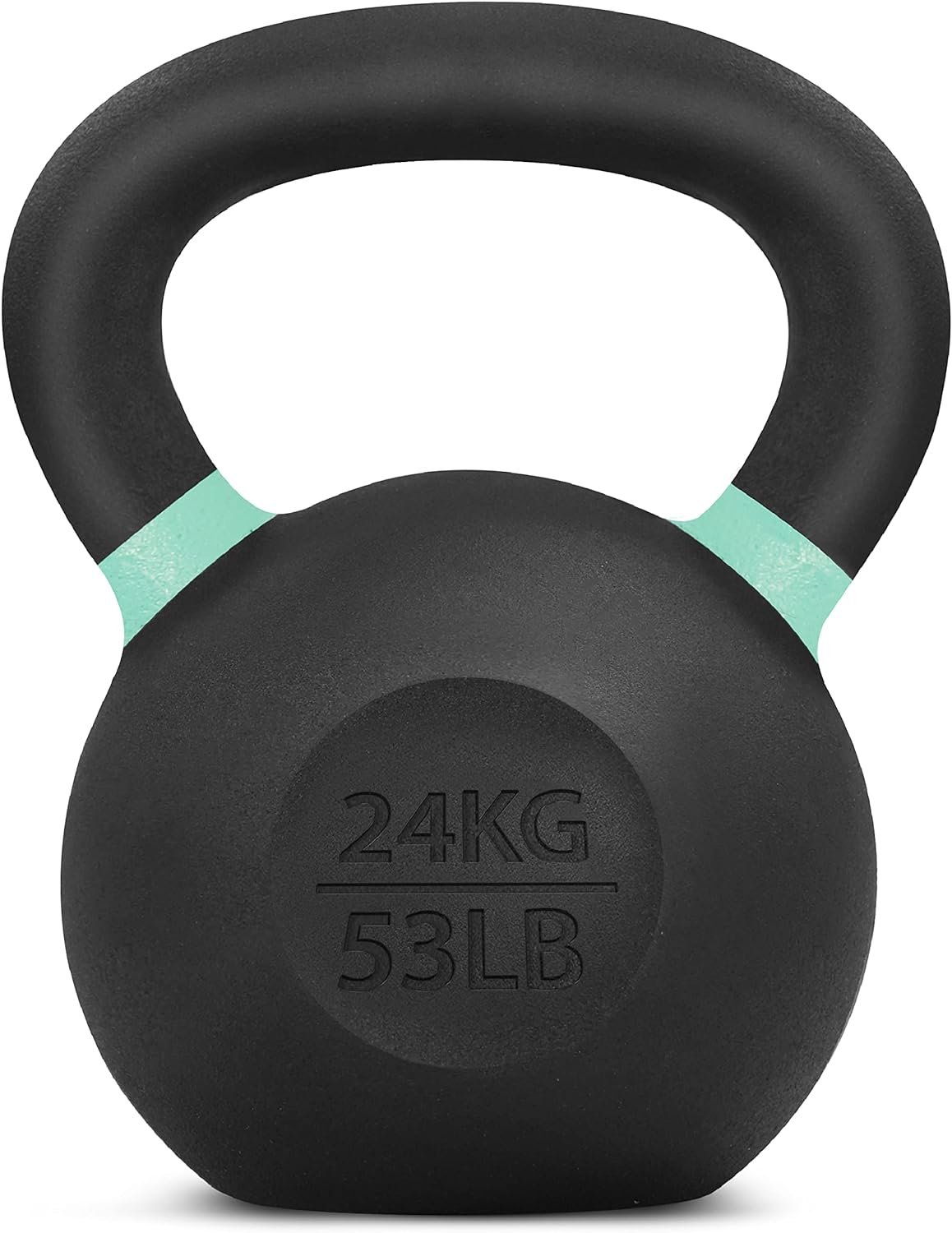 Yes4All Kettlebell Weights Cast Iron/Kettlebells Powder Coated - Strength Training, Home Gym, Full-body Exercises